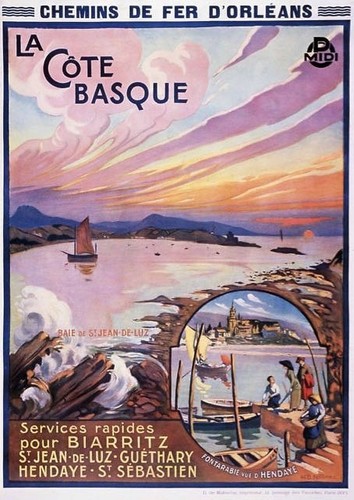 Affiche poster landes béarn - affiche,