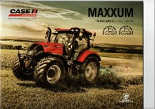 Brochure prospectus tracteur Case IH Maxxum