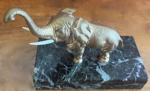 Bronze dore animalier elephant - bronze,