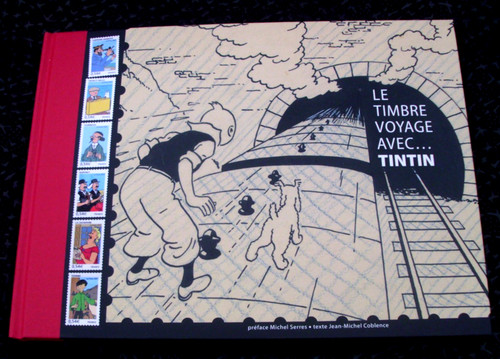 Livre tintin france poste - livre,