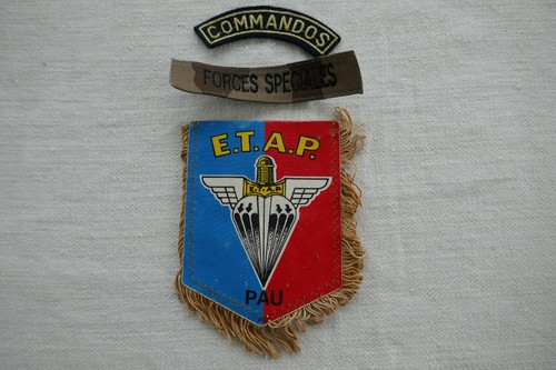 Fanion militaire parachutistes