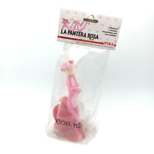 La panthère Rose Pouet Vintage FIBA blister 19cm 983 The Pink Panther Delacoste