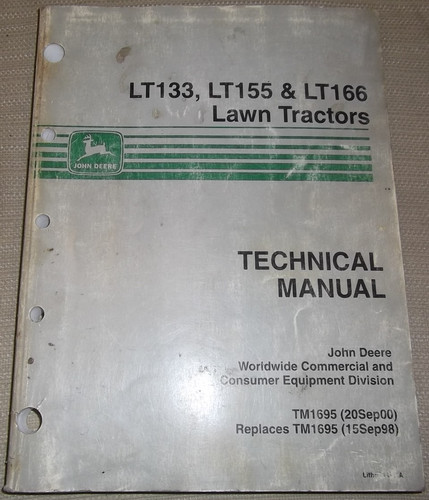 John deere 133 - john, lt-155