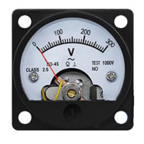 Voltmètre analogique - ac,