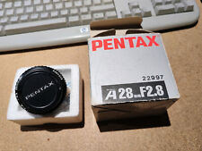 SMC PENTAX-A 28mm 2.8 ASAHI Pentax K A28 F2.8 with box check pictures 06022025 A