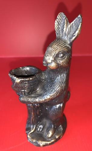 Lapin bronze panier - lapin, au