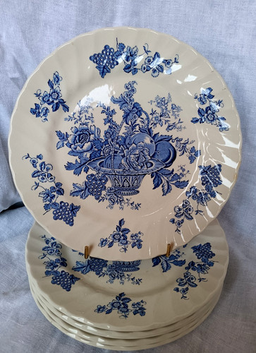 Assiettes plates faïence - assiettes,