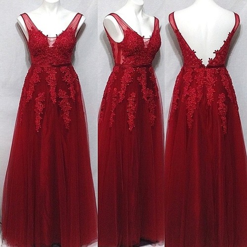 Women red leaf embroidery - women's,