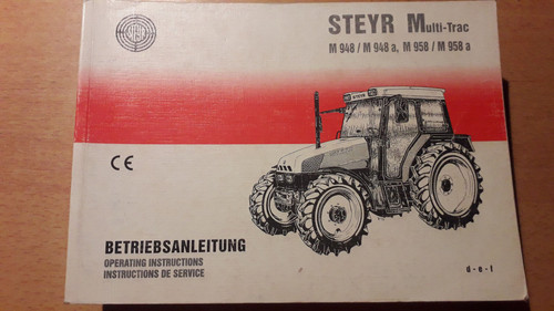 Steyr tracteur 948 948a 958 - steyr,