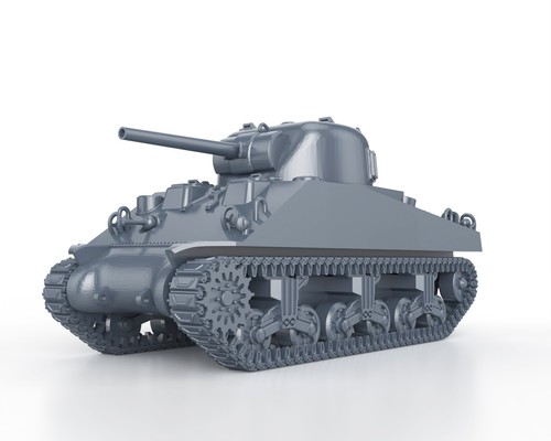Wwii sherman 1 - m4, 1/56