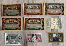 Lot De 15 Billets Allemand (Notgeld) (27)De 1920 A 1922 . Dans L’état