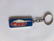 Porte-clés Militaire Char Centre de Documentation Engins Blindé Keychain Vintage