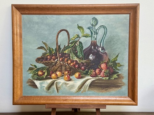 Tableau ancien huile - , sur