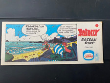 ANCIEN VINTAGE MINI BANDE DESSINÉE ASTÉRIX ET OBELIX GLACE GERVAIS LIVRE N°2 EO