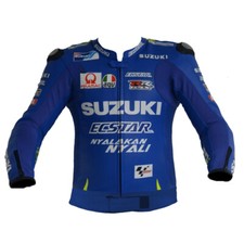 Suzuki Moto Homme Cuir Armure