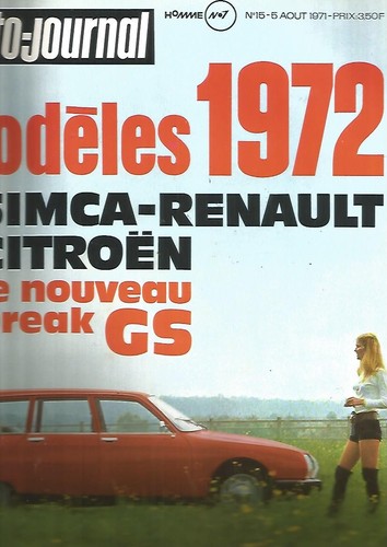Auto journal 15 - n°15, fiat
