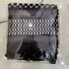 Keffieh Arabe Shemagh Tout Original Écharpe De Palestine Kufiya Arafat En Coton