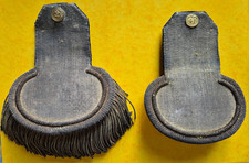 Paire d'épaulettes de lt de voltigeurs du 41 e Rgt d'Infanterie de Ligne Resto