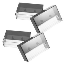 4 Pcs Cassette Audio Boîtiers