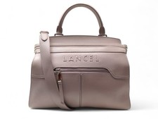 SAC A MAIN LANCEL INES A11907 BANDOULIERE EN CUIR GRAINE LAVANDE HAND BAG 695€
