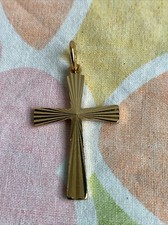 Petit Pendentif Croix Fantaisie Bijou 