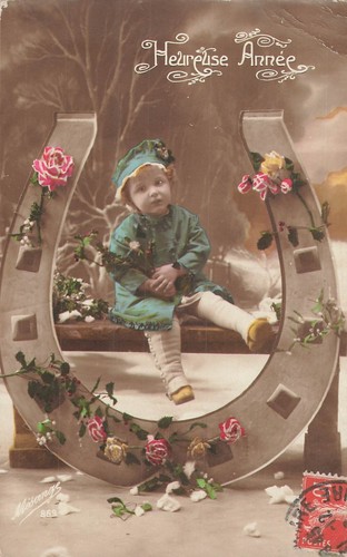 Heureuse annee petite - annee,