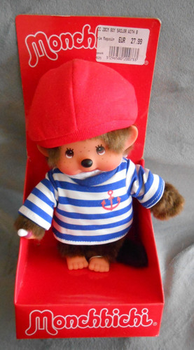 Peluche monchhichi marin - peluche,