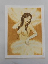 Superbe ex-libris 01 PATURAUD ( SUCCUBES )( MATA HARI ) 19x25cm signé