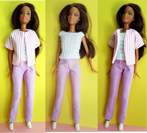 Barbie lot vêtements poupée - barbie,