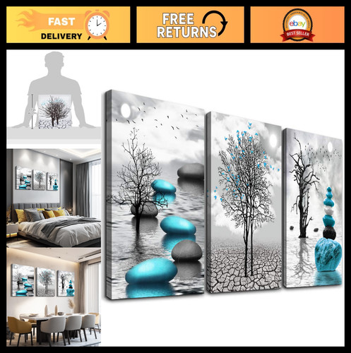 Piece abstract canvas wall - abstract,