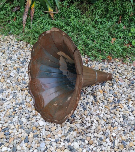 Ancien pavillon gramophone - pavillon,