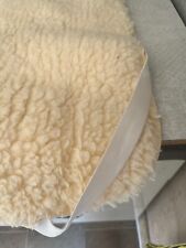 Lot de 2 Housses pour table de massage en pelage de mouton artificiel épais