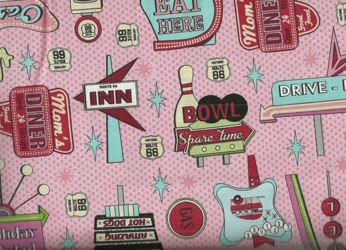 Retro road trip signs - retro,