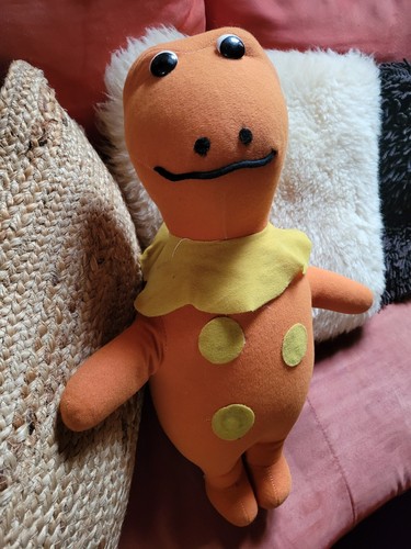 Vintage peluche orange casimir - vintage,
