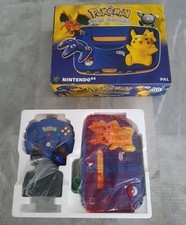 Nintendo 64 Édition Pokemon 100% officielle PACK PIKACHU EUR/FRA COMPLETE +++