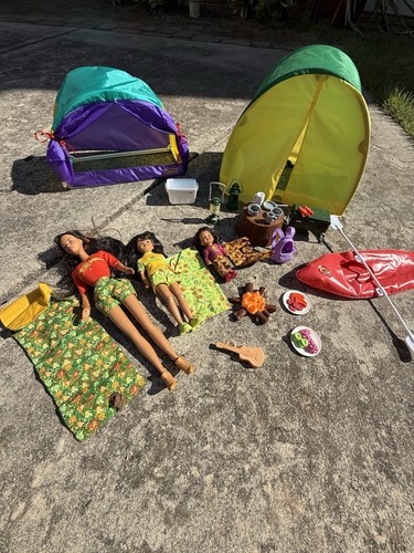 Coleman camping barbie - coleman, set