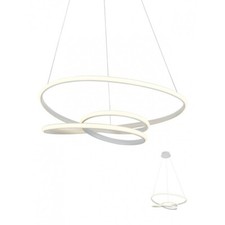 Lustre À Led Design Moderne Blanc Mat Pour Salle À Manger RD-0869