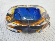 cendrier verre murano glass ashtray italian