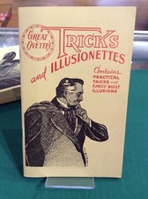 Tricks and Illusionettes Book New!