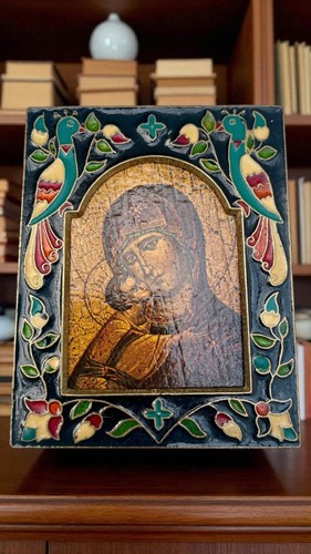 Icône religieuse vierge - icône, à