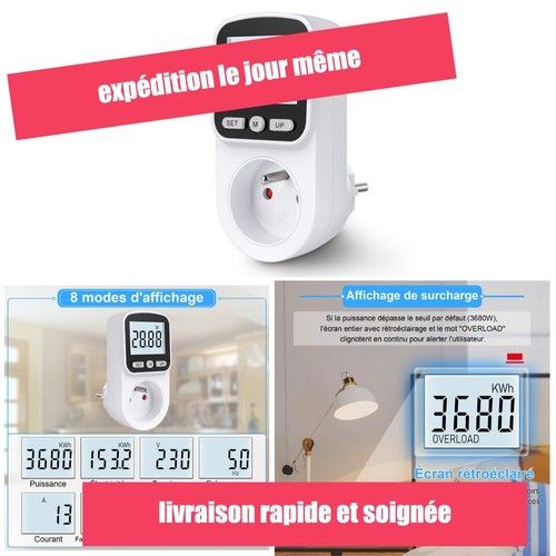 Wattmètre prise compteur