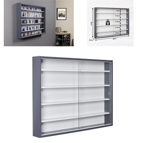 Vitrine murale pour objets - vitrine,