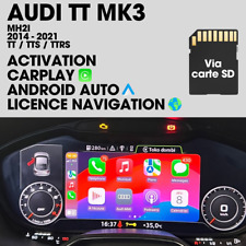 AUDI TT MK3 - ACTIVATION APPLE CARPLAY ET ANDROID AUTO