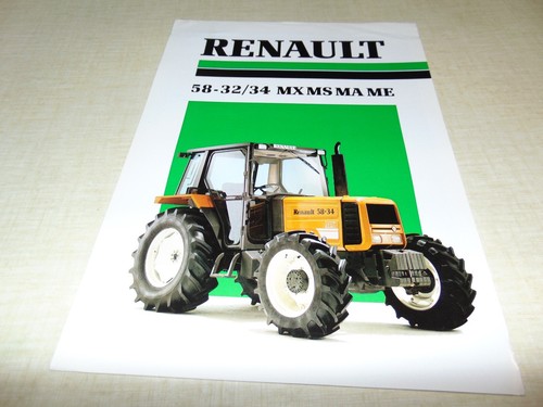 Prospectus tracteur renault - tracteur,