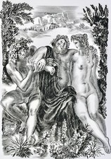 ANACREON Odes illustré 23 gravures ALBERT DECARIS 1/ex. n° ENVOI autographe