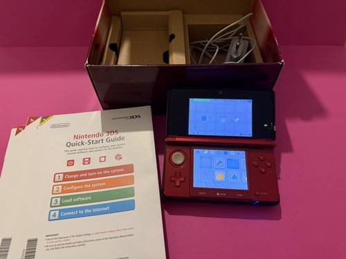Console nintendo 3ds - nintendo, rouge