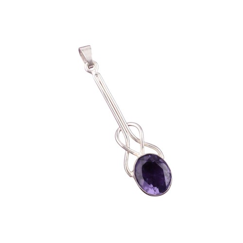 Pendentif boho argent sterling