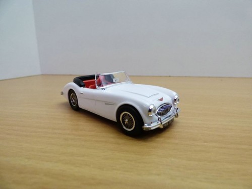 Austin healey 3000 blanc - austin, 1/43