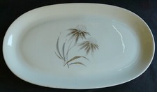 Plat ovale Porcelaine de Sologne Lamotte 5 – 37,5 x 24 cm – Ref 1471