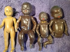 Poupon Poupée Baigneurs Noir  Celluloïd PETIT COLIN et Autres